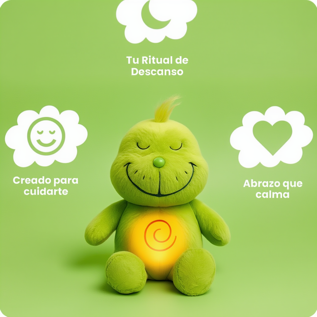 Grinch plush toy that breathes