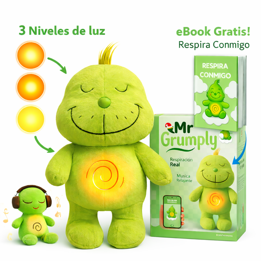 Grinch plush toy that breathes